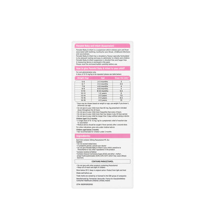 Panadol Baby & Infant Syrup 100Ml