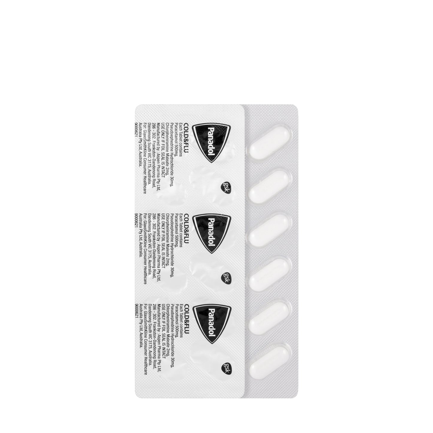 Panadol Cold & Flu 24 Capsules