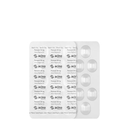 Pantozol 20Mg 30 Tablets