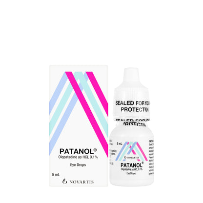 Patanol 0.1% Eye Drops 5Ml