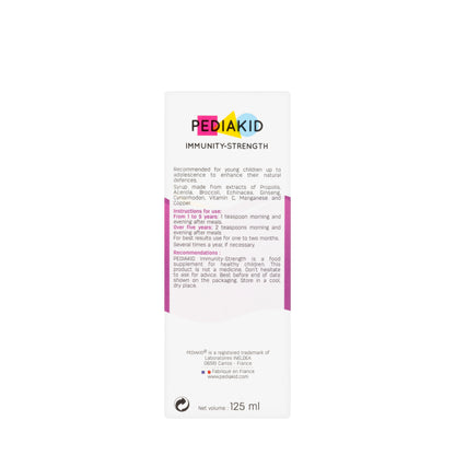 Pediakid Immunity StrentgHealth Syrup 125 ml