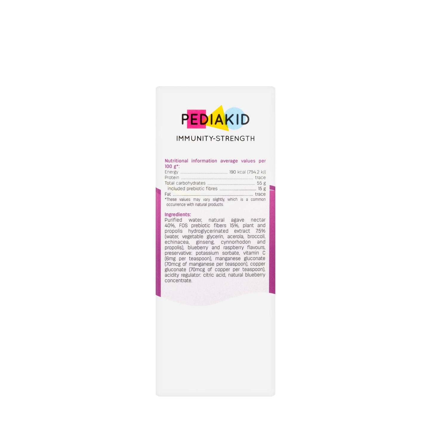 Pediakid Immunity StrentgHealth Syrup 125 ml