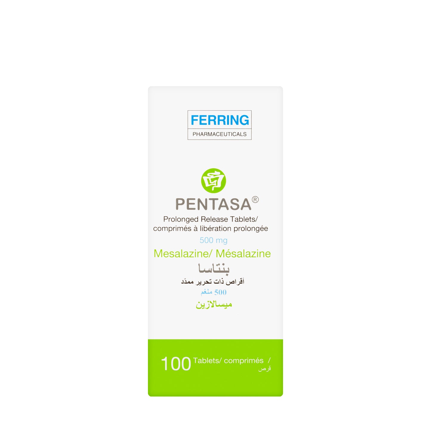Pentasa SR 500Mg 100 Tablets