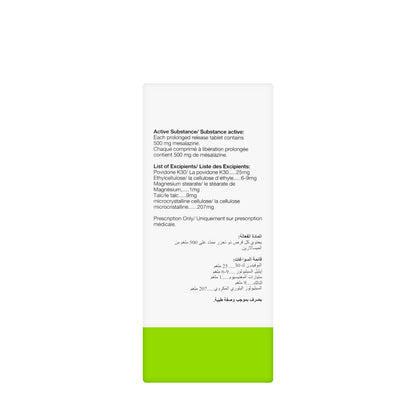 Pentasa SR 500Mg 100 Tablets