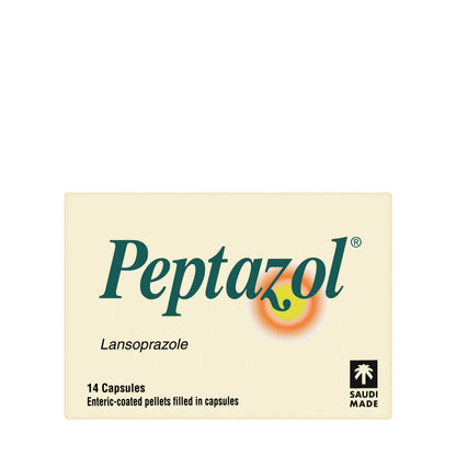 Peptazol 30Mg 14 Capsules