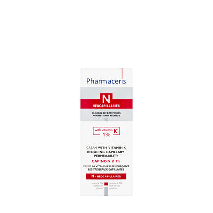 Pharmaceris N Neocapillaries Cream with Vitamin K 1% 30 Ml