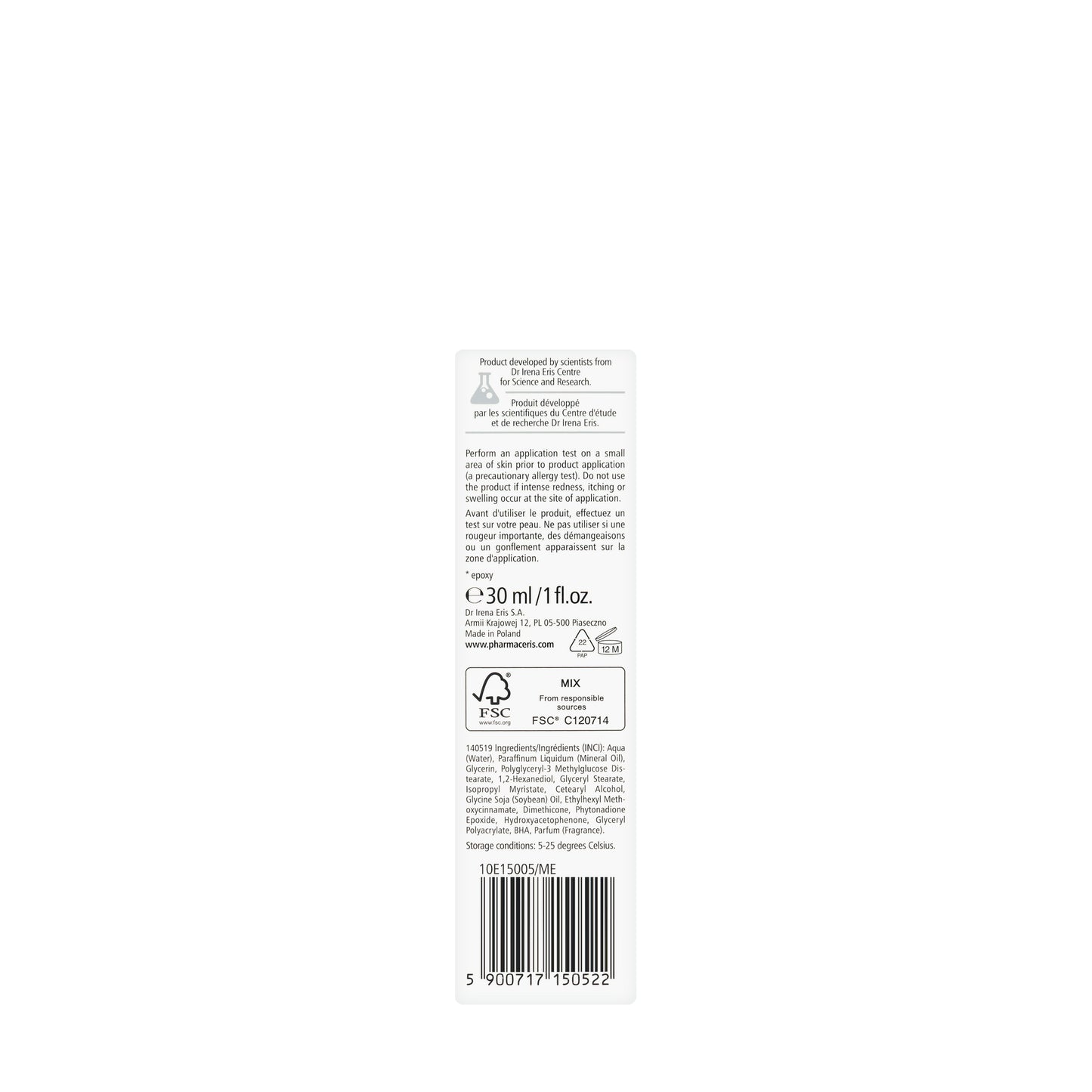 Pharmaceris N Neocapillaries Cream with Vitamin K 1% 30 Ml
