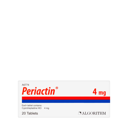 Periactin 4Mg 20 Tablets