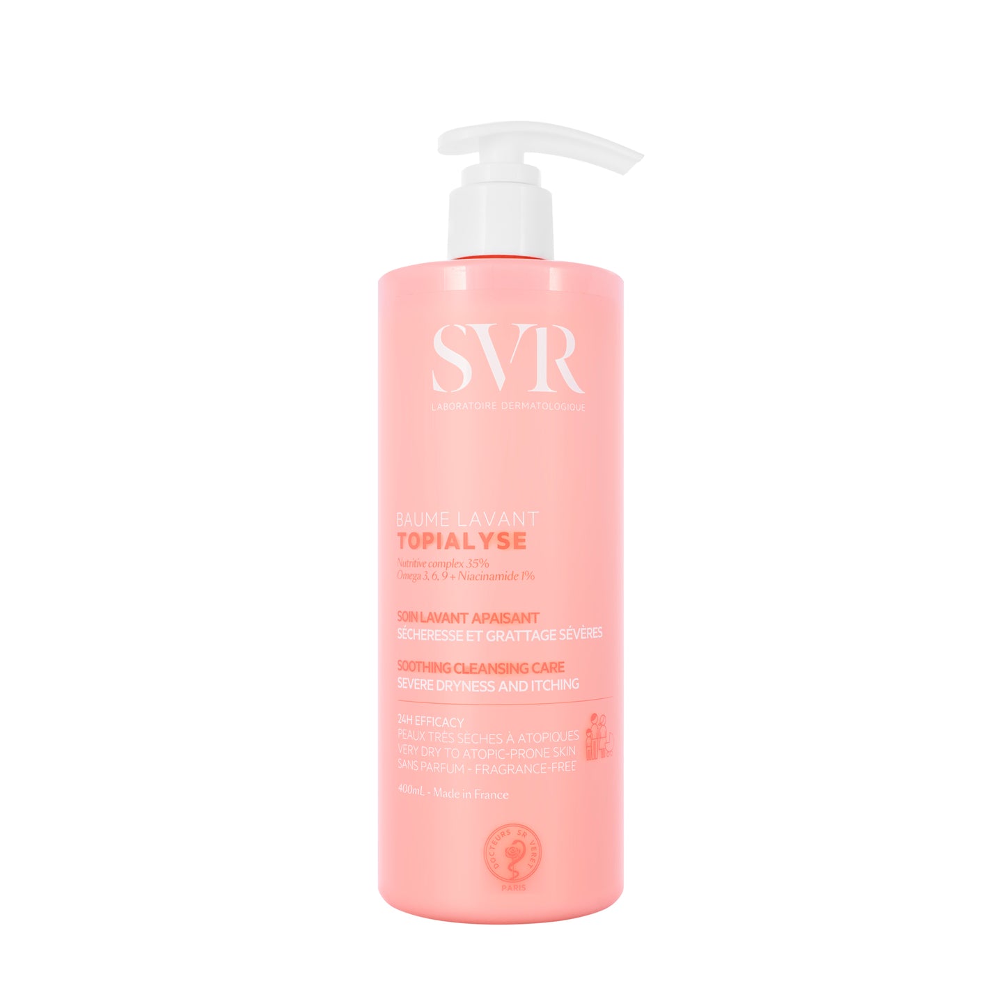 SVR Topialyse Baume Gel Lavant 400 ml