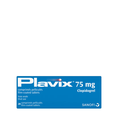 Plavix 75Mg 28 Tablets