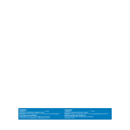 Plavix 75Mg 28 Tablets