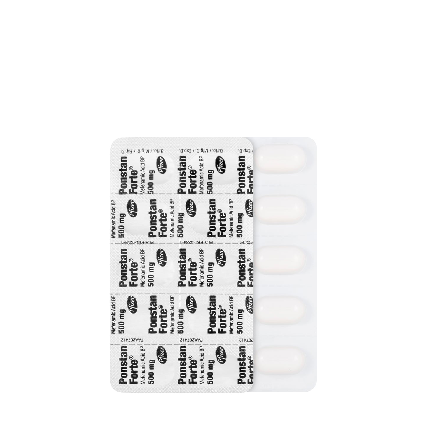 Ponstan Forte 500Mg 20 Tablets