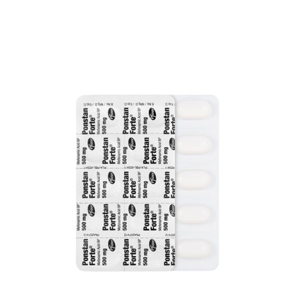 Ponstan Forte 500Mg 20 Tablets