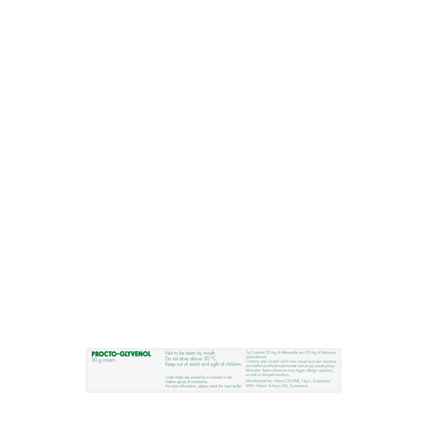 Procto Glyvenol Cream 30Gm