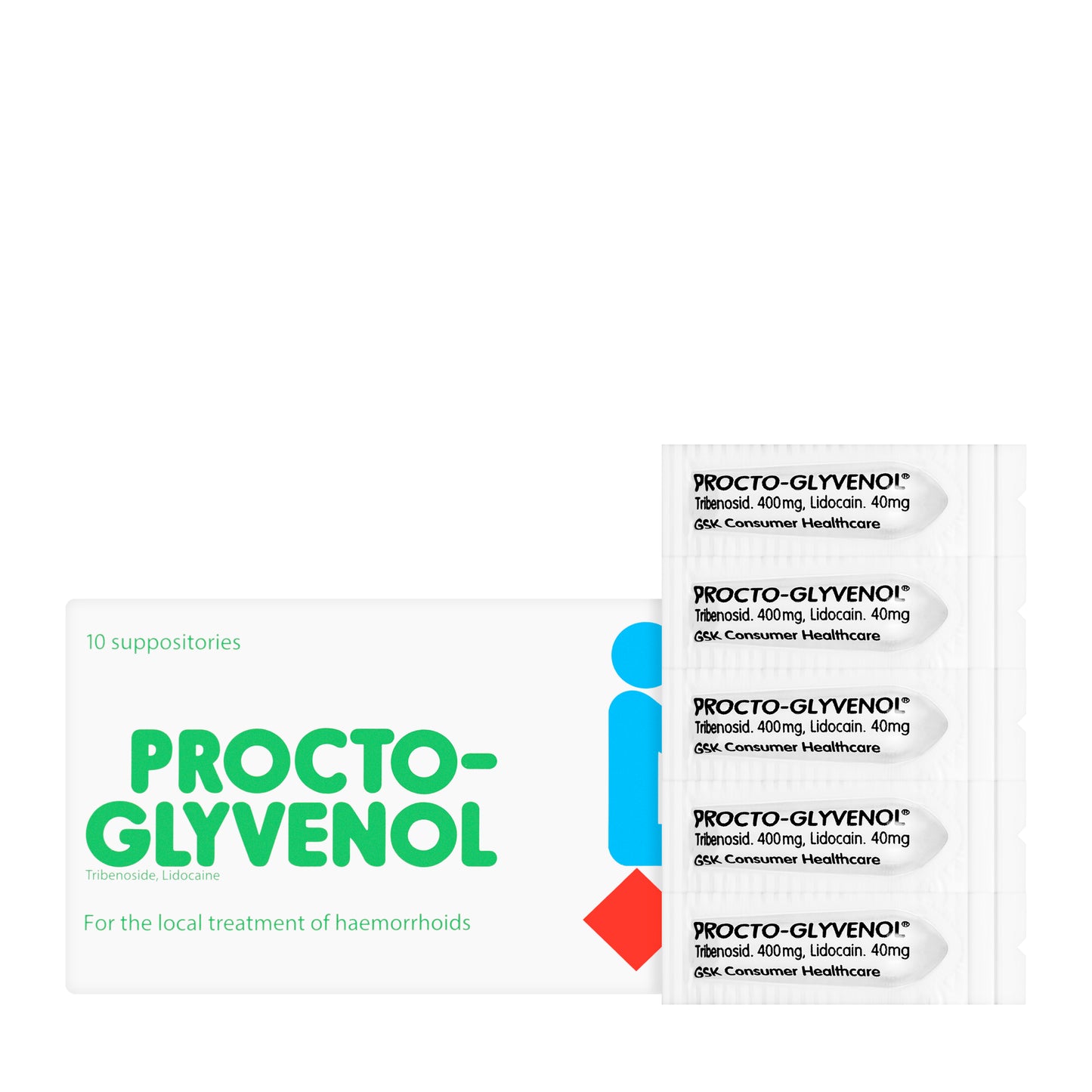 Procto Glyvenol 10 Suppository