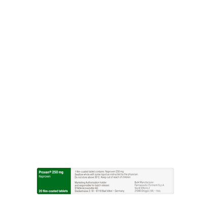 Proxen 250Mg 20 Tablets