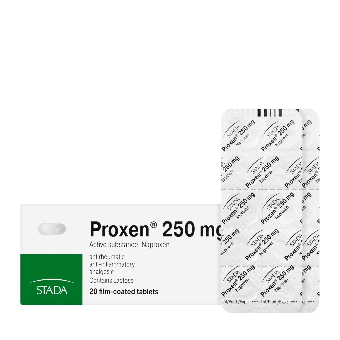 Proxen 250Mg 20 Tablets