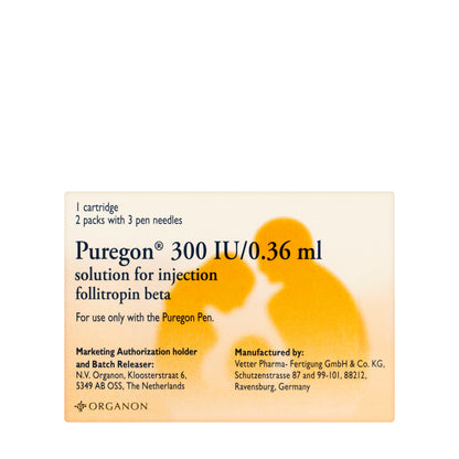 Puregon Solution.For Injection 300Iu/0.36Ml 1 Cartilage