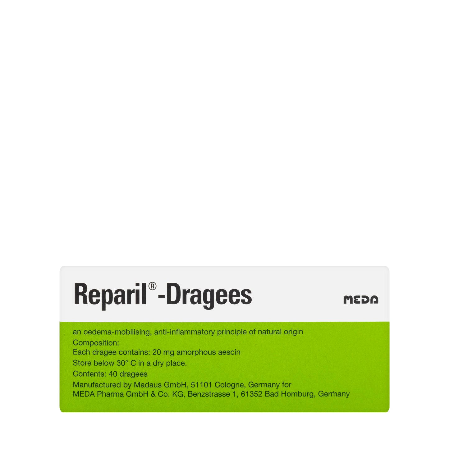 Reparil Dragees 40 Tablets