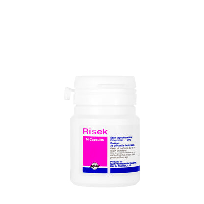 Risek 20Mg 14 Capsules
