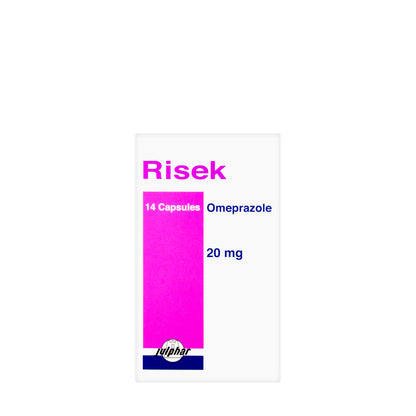 Risek 20Mg 14 Capsules
