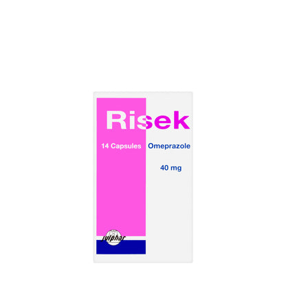 Risek 40Mg 14 Capsules