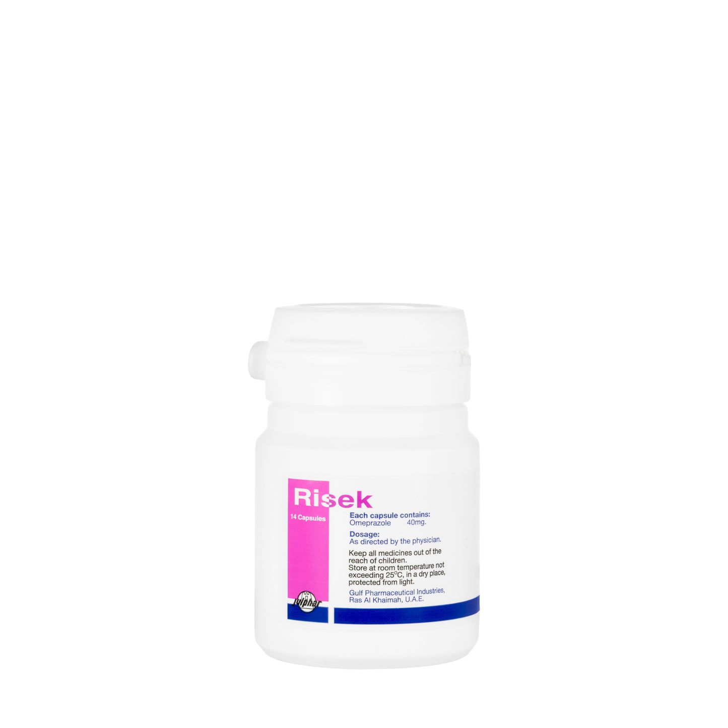 Risek 40Mg 14 Capsules