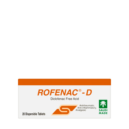 Rofenac -D 50Mg 20 Tablets