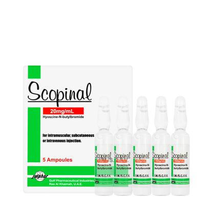 Scopinal 20Mg/Ml 5 Ampoules