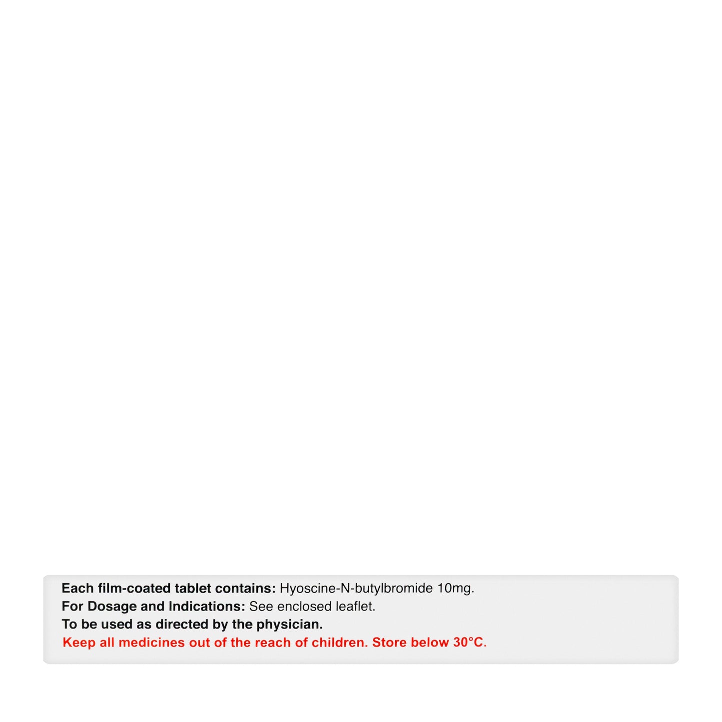 Scopinal 20 Tablets
