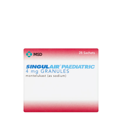 Singulair 4Mg Pediatric 28 Sachets