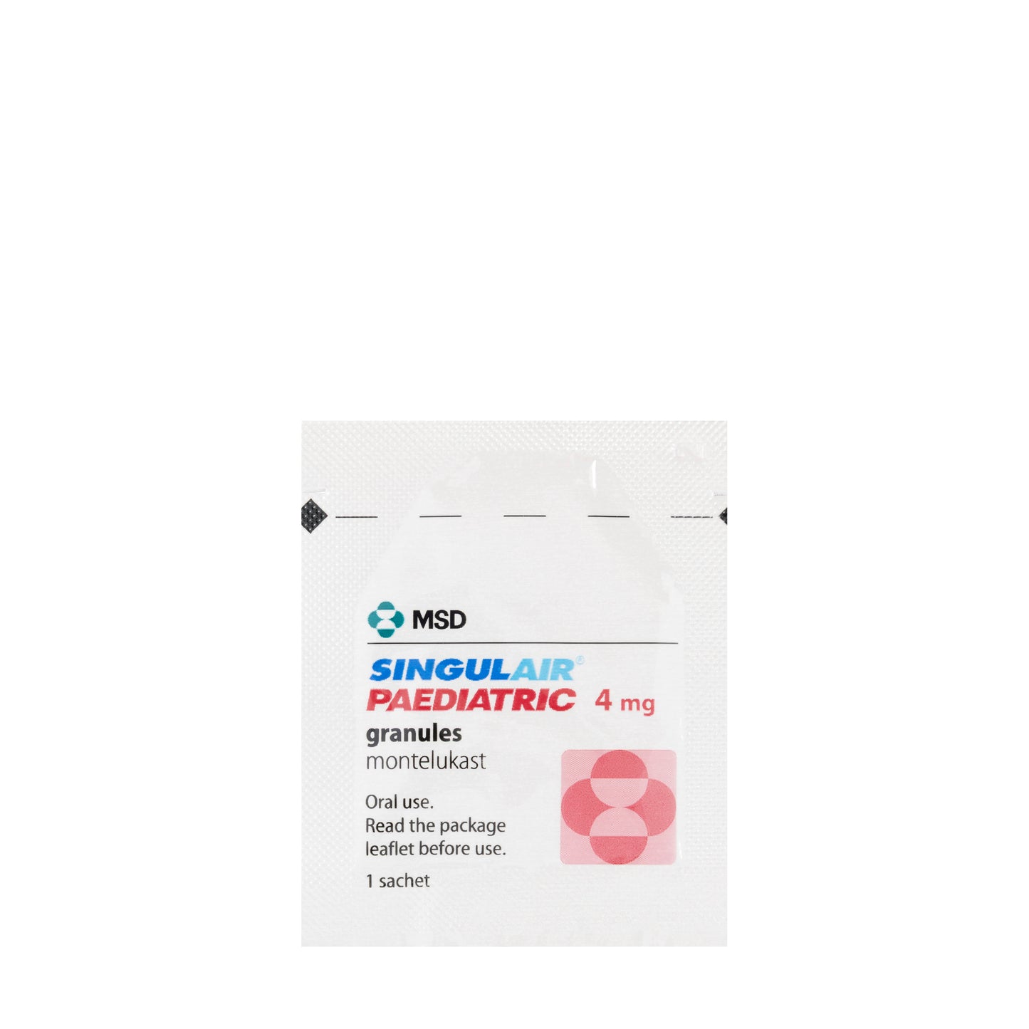 Singulair 4Mg Pediatric 28 Sachets