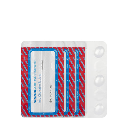 Singulair 4Mg Pediatric 28 Chewable Tablets