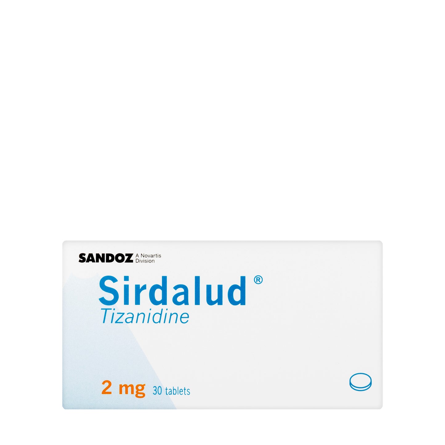 Sirdalud 2Mg 30 Tablets