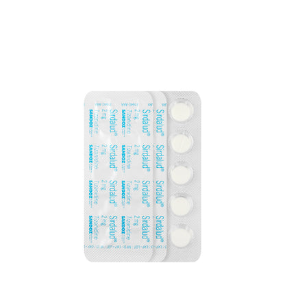Sirdalud 2Mg 30 Tablets