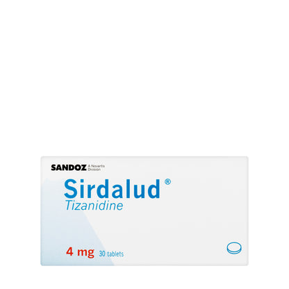 Sirdalud 4Mg 30 Tablets