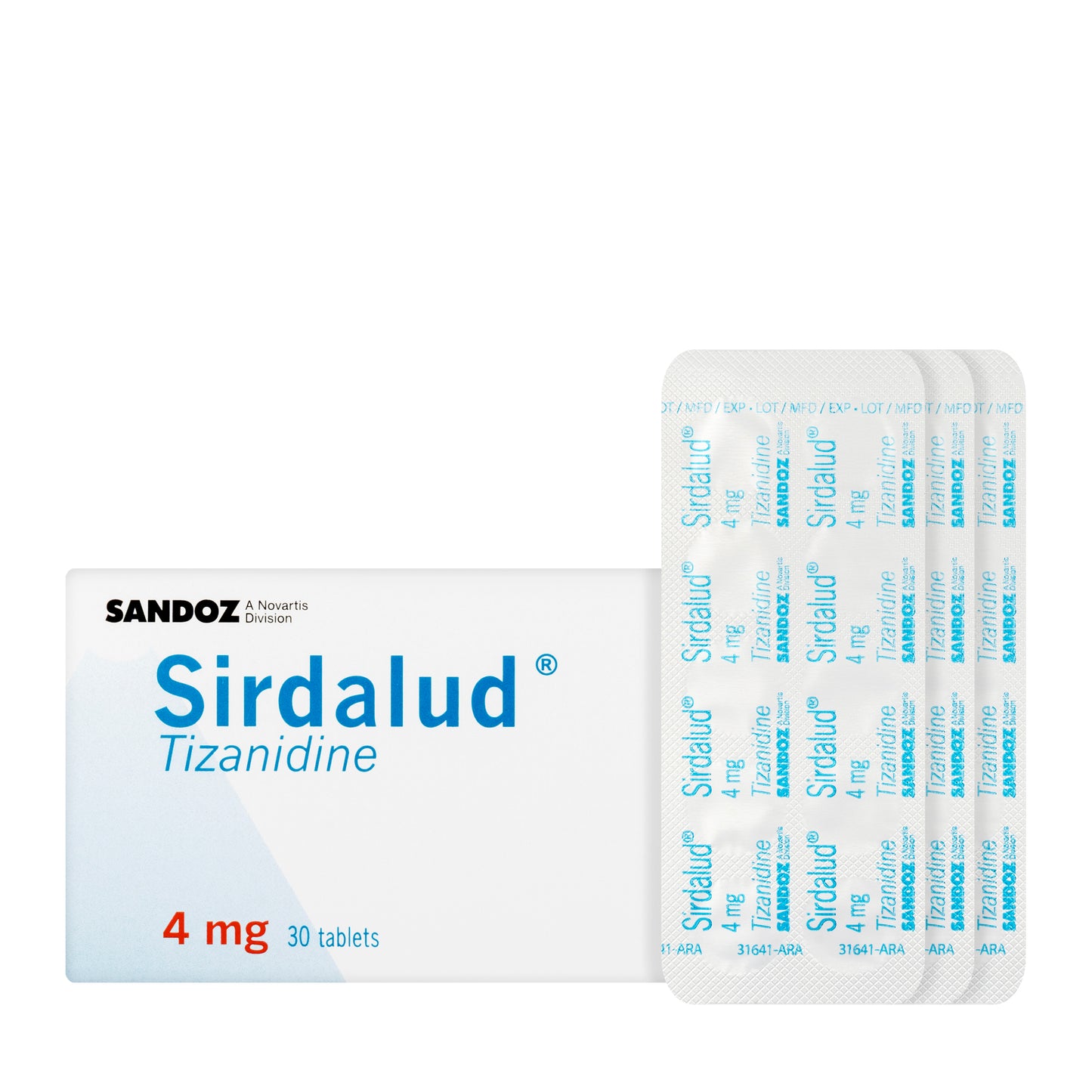 Sirdalud 4Mg 30 Tablets