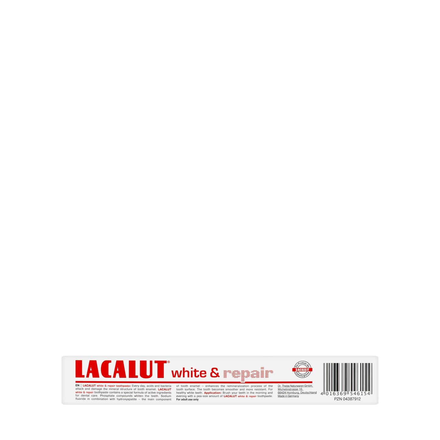 Lacalut White And Repair Toothpaste 75ml