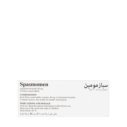 Spasmomen 40Mg 30 Tablets