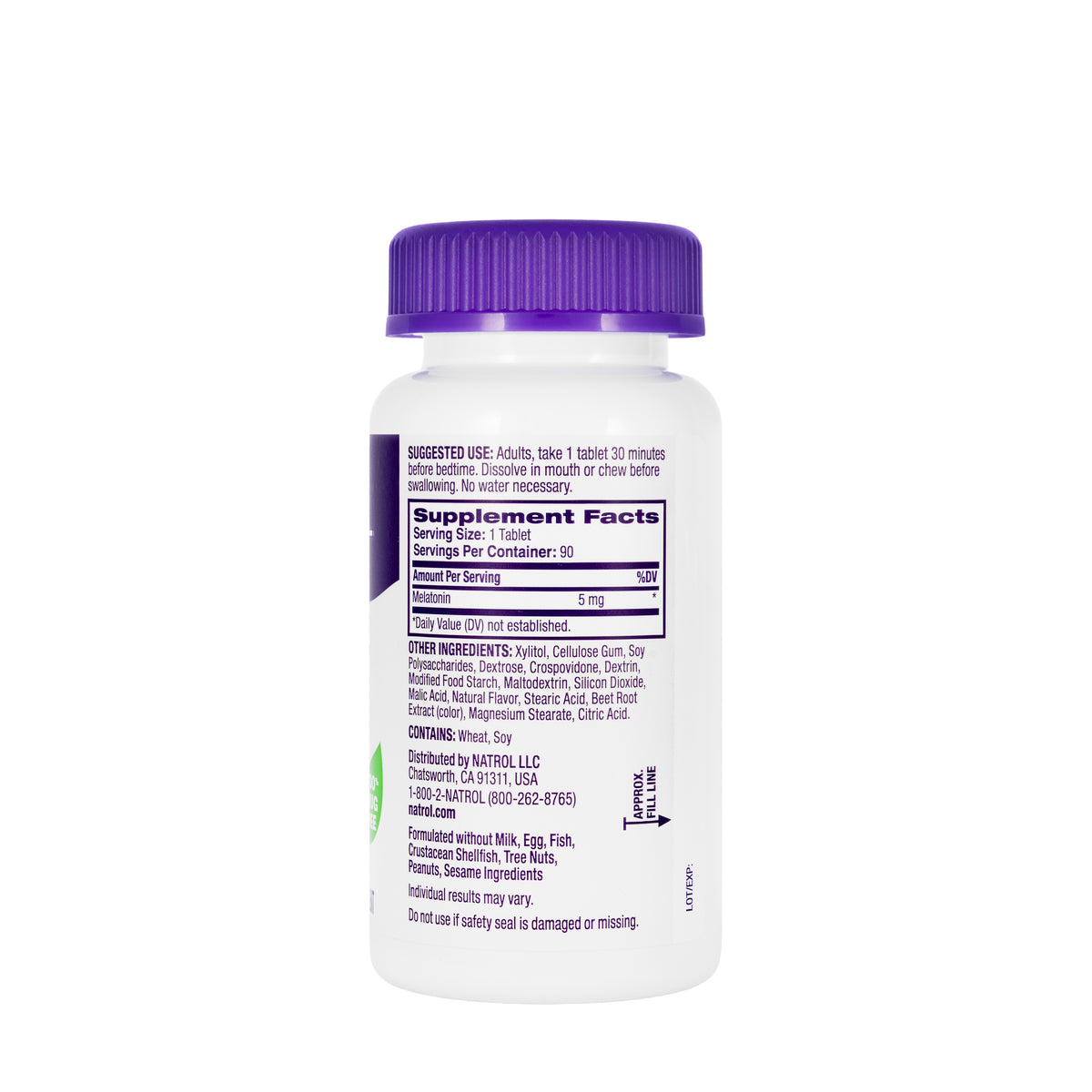 Natrol Melatonin Sleep 5 mg 90 Fast Dissolve Tablet