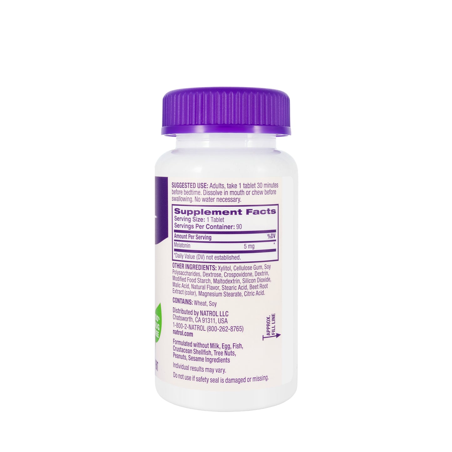 Natrol Melatonin Sleep 5 mg 90 Fast Dissolve Tablet