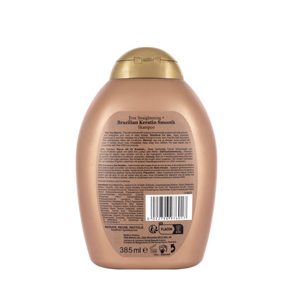 OGX Brazilian Keratin Smooth Shampoo 385 ml