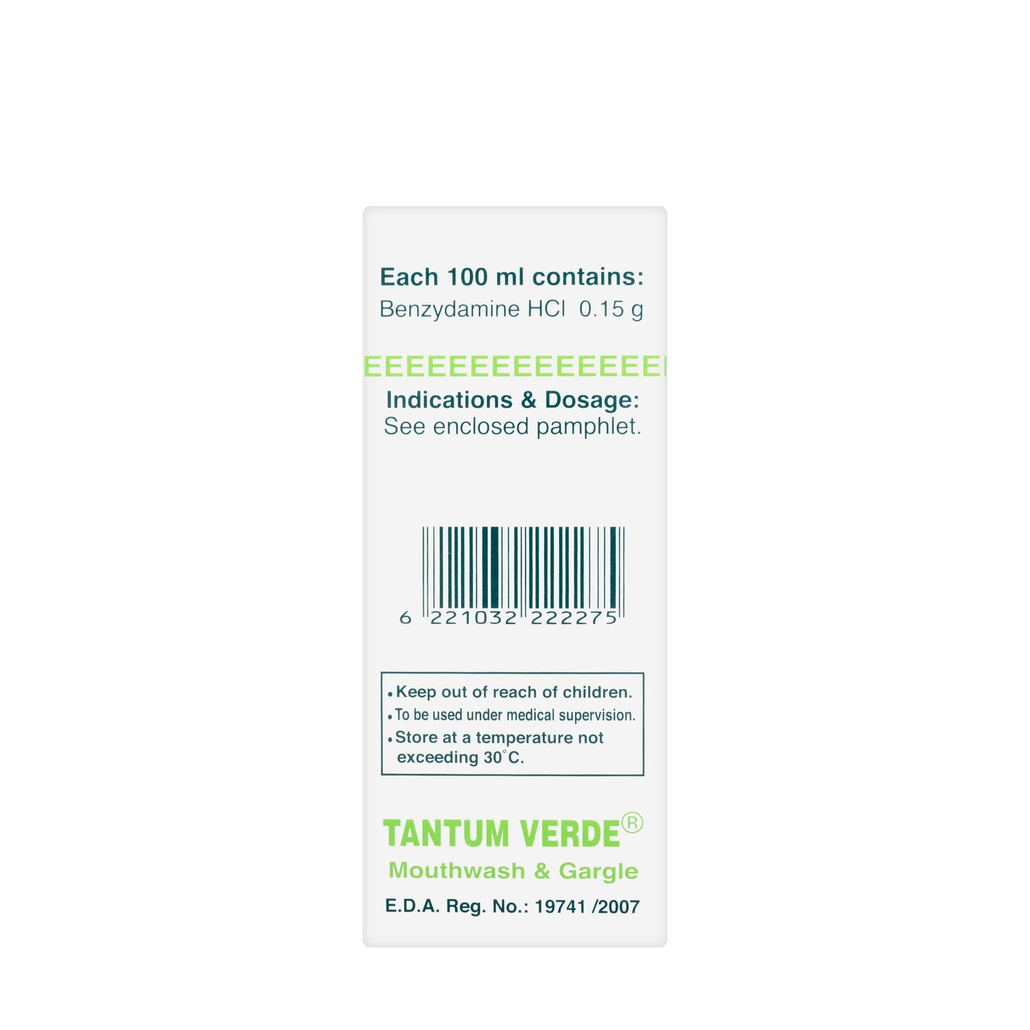 Tantum Verde Mouthwash 125Ml