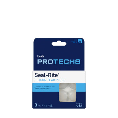 Flents Seal-Rite Silicone Ear Plugs 6 Pieces [F406-103]