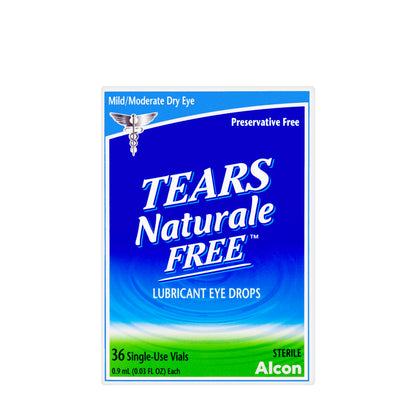 Tears Naturale Free Lubricant 36 Vials