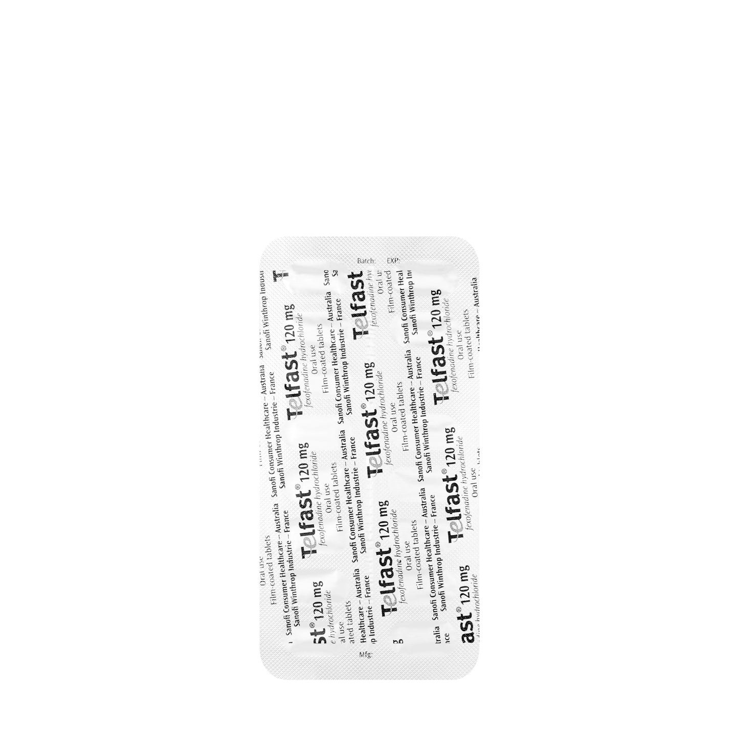 Telfast 120Mg 15 Tablets