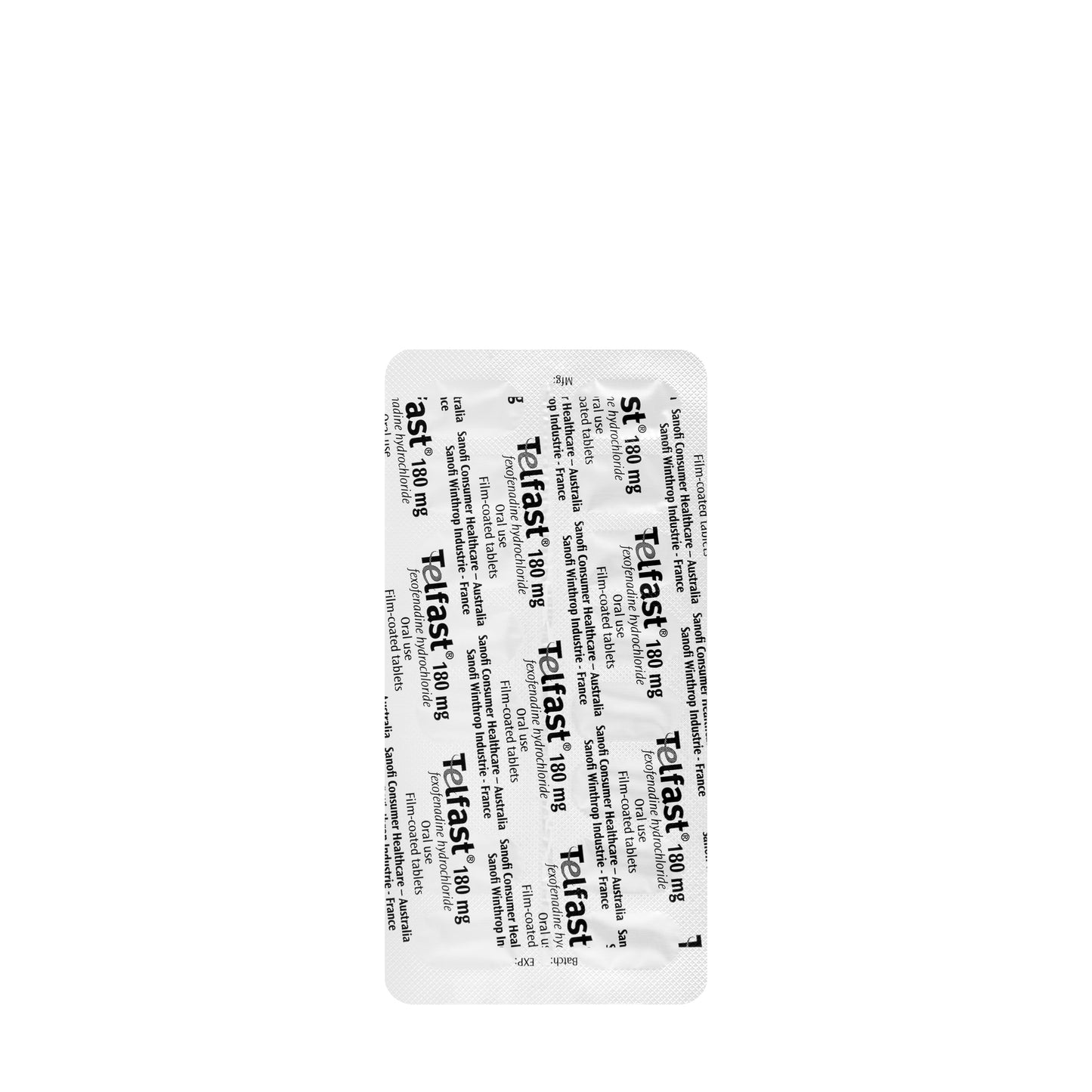 Telfast 180Mg 15 Tablets