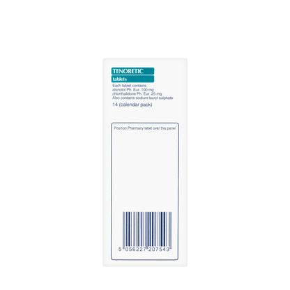 Tenoretic 100Mg 14 Tablets