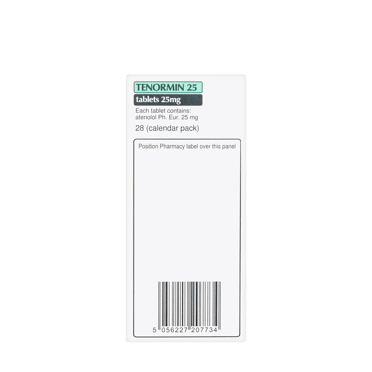 Tenormin 25Mg 28 Tablets