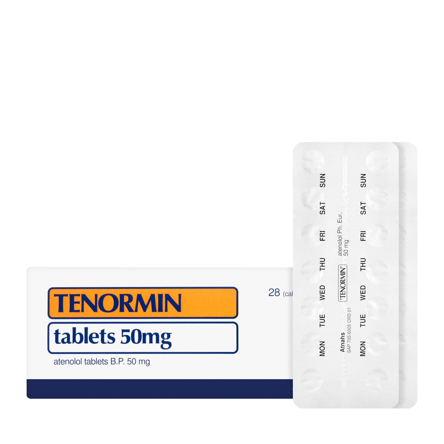 Tenormin 50Mg 28 Tablets